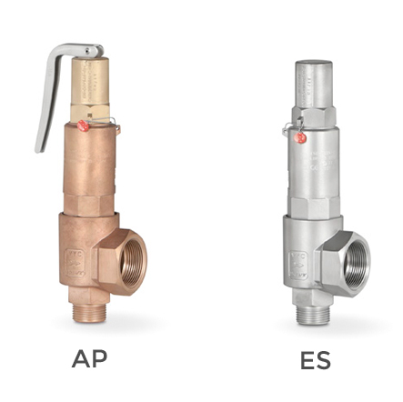 295 Threaded normal safety valves with spring loading model 295