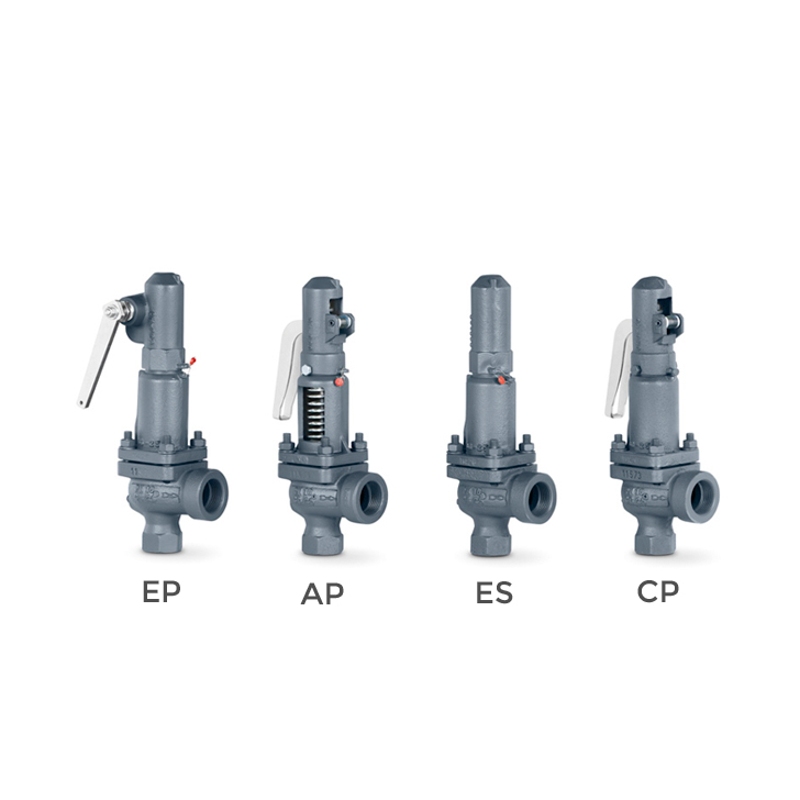 Threaded full lift safety valves with spring loading model 495