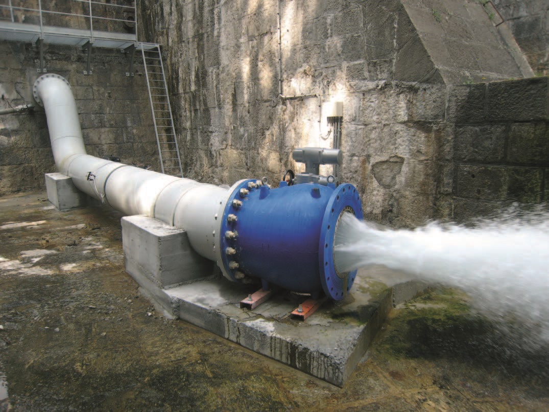 Latis needle/plunger valve for water regulation