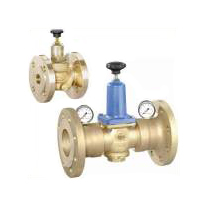 Pressure reducing valves for sea water